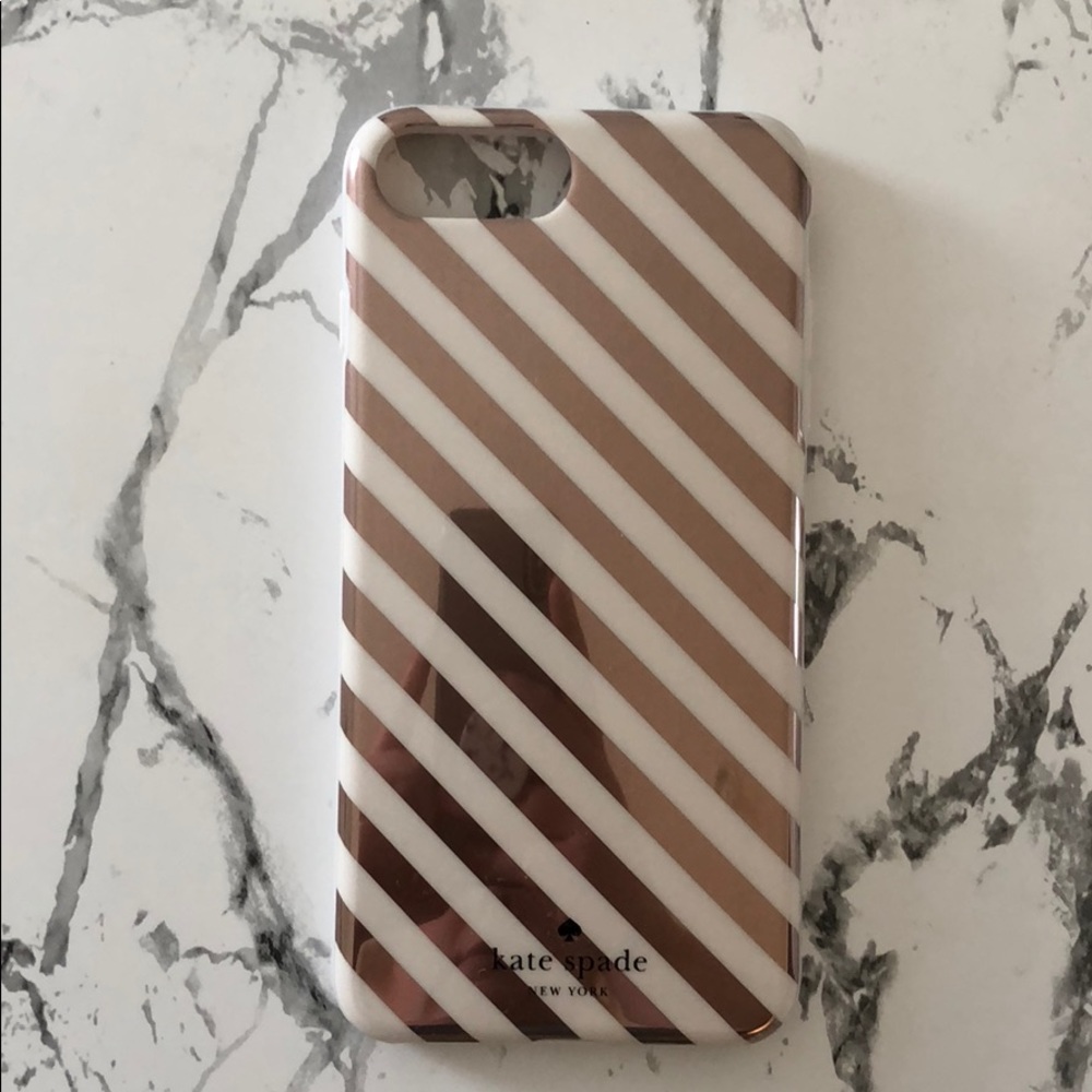 Rose Gold Kate Spade iPhone 6/6s/7/7s Plus case